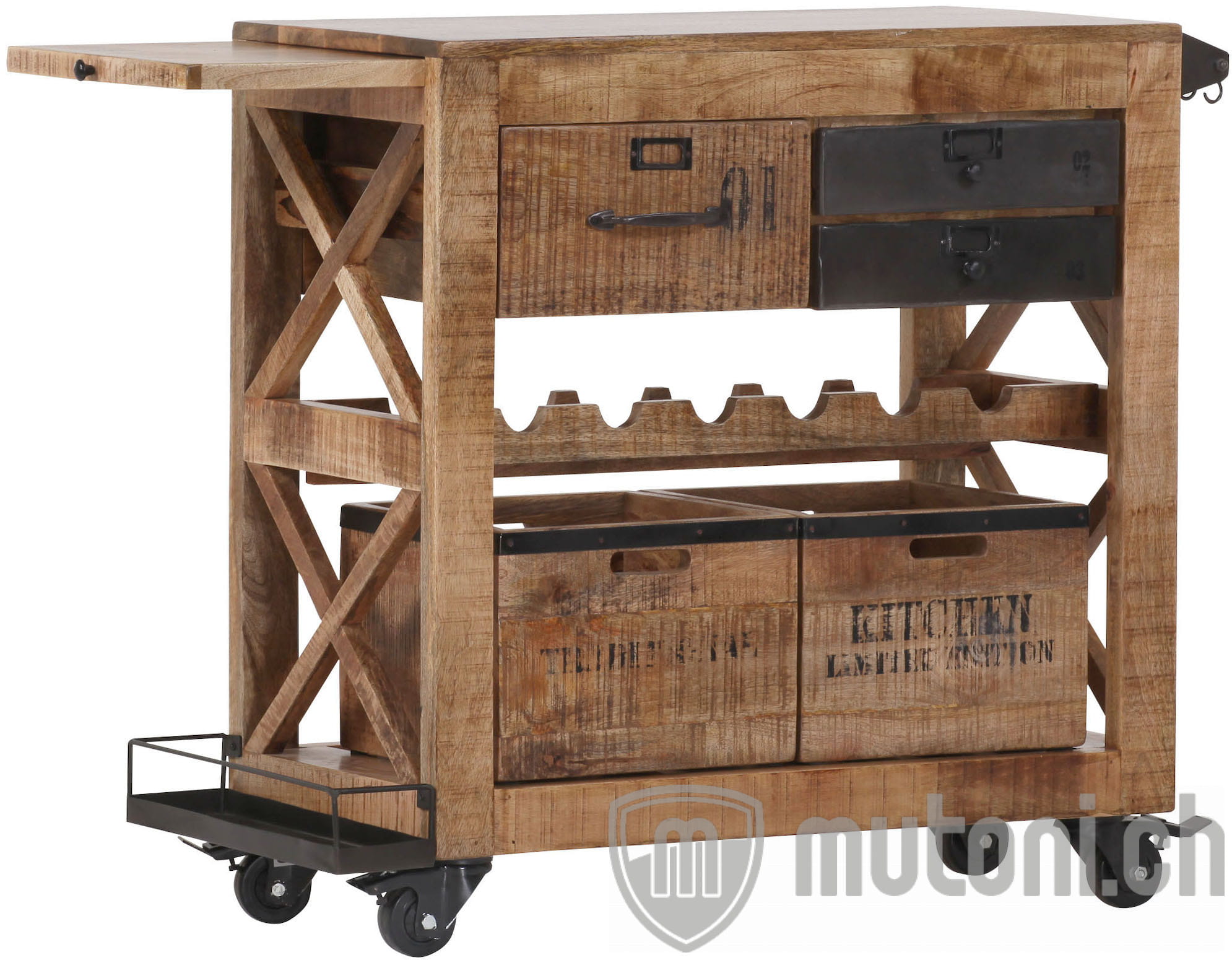 Servierwagen Loft Wood | Servierwägen | Esszimmer | Möbel | mutoni möbel