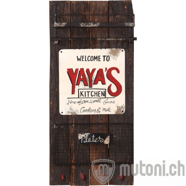 Wandpaneel Yaya's Kitchen 45x15x100